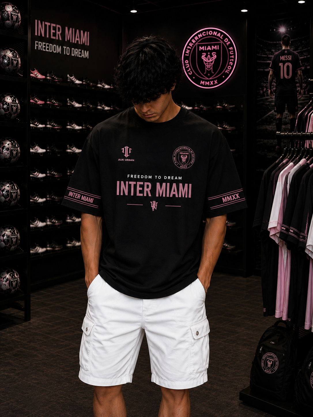 Inter Miami Freedom To Dream - Oversized T-Shirt &mdash; photo 2