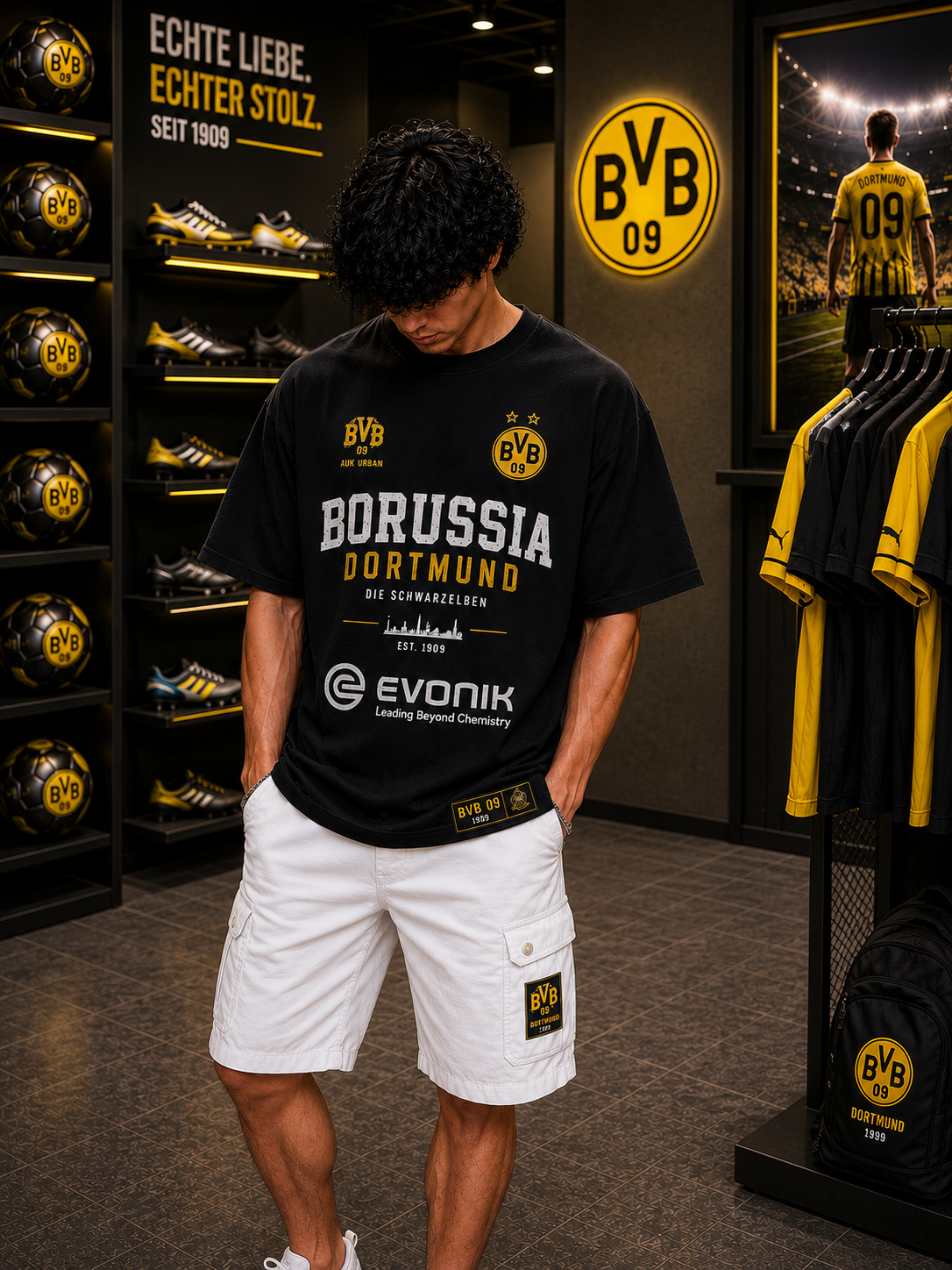 Borussia Dortmund 09 - Oversized T-Shirt