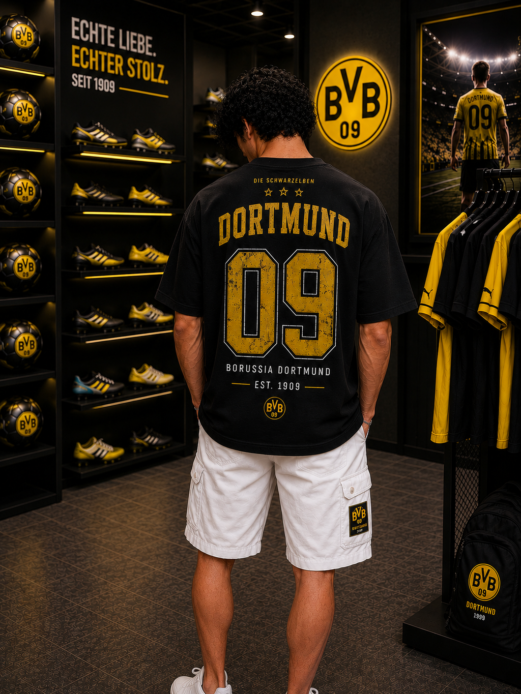 Borussia Dortmund 09 - Oversized T-Shirt