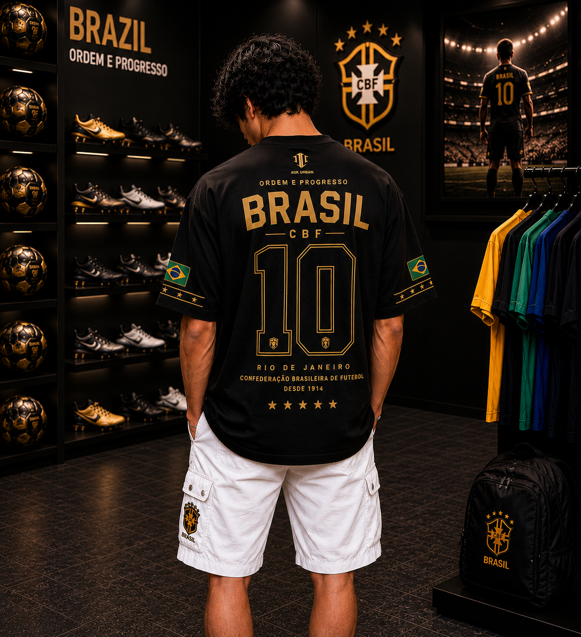 Brazil 10 - Oversized T-Shirt