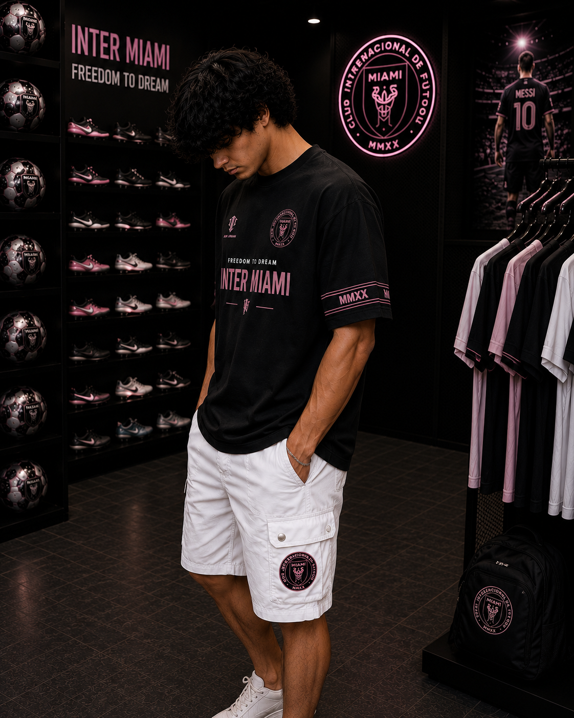 Inter Miami Freedom To Dream - Oversized T-Shirt &mdash; photo 4