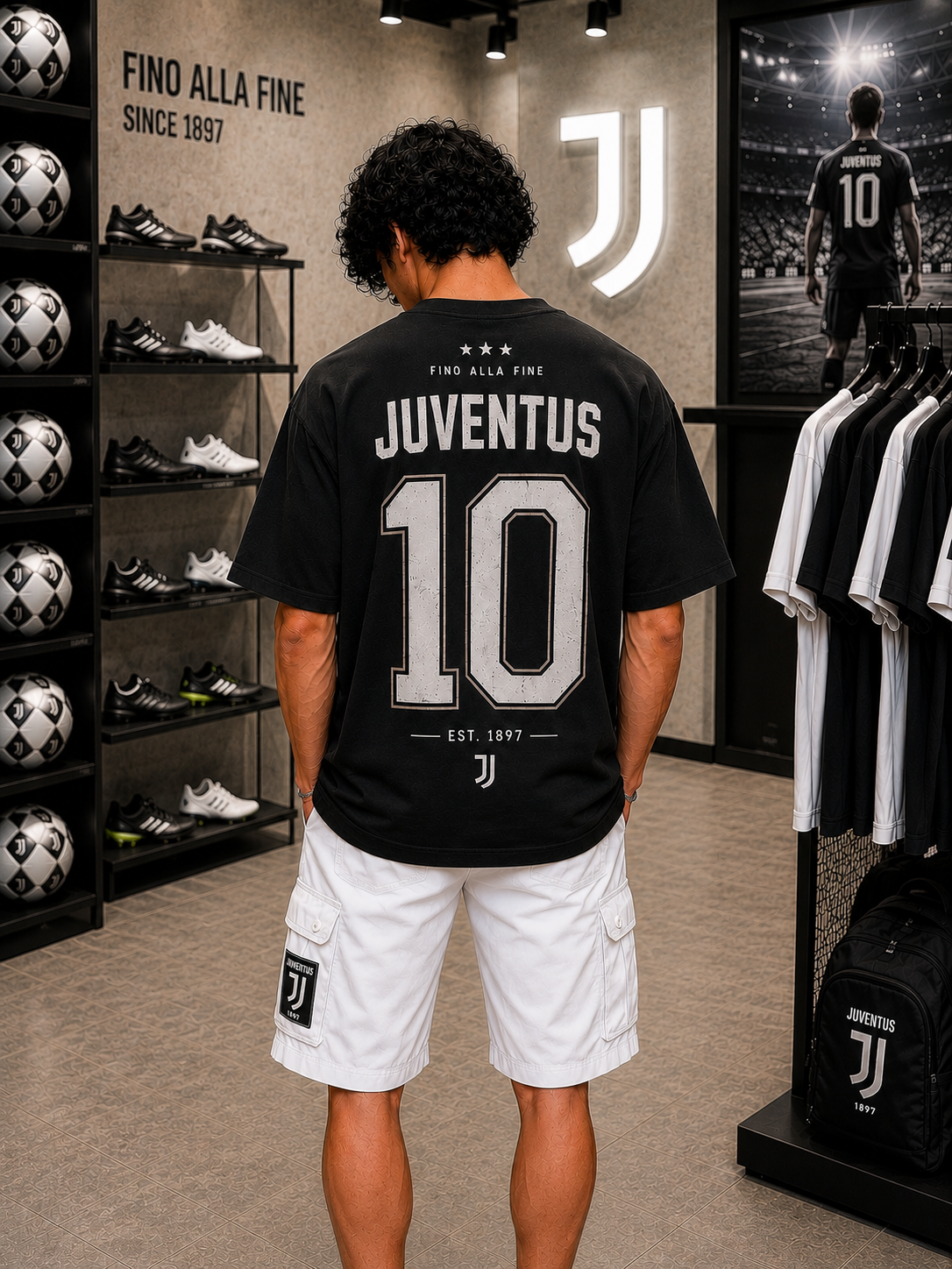 Juventus 10 - Oversized T-Shirt &mdash; photo 1