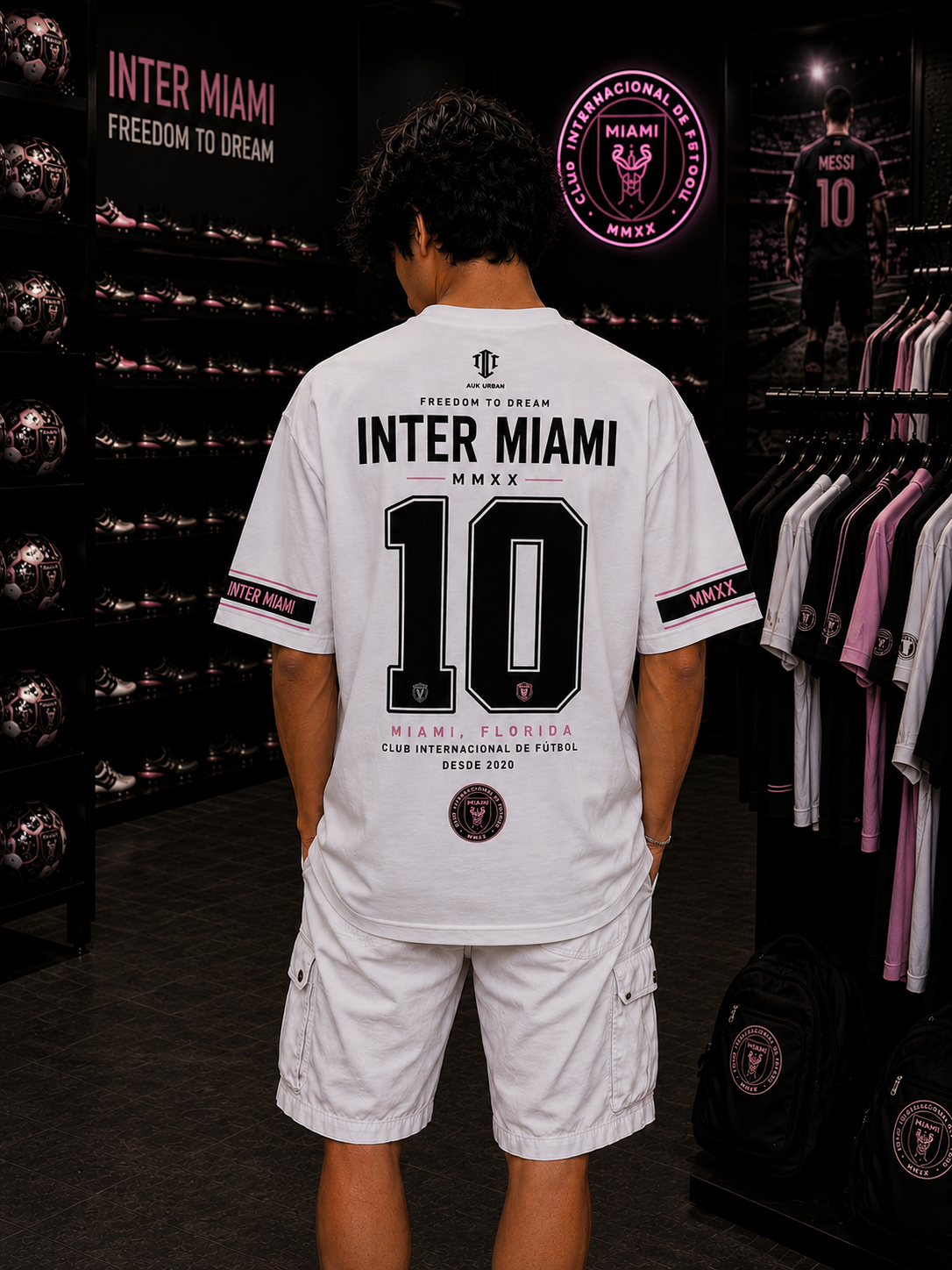 Inter Miami 10 - Oversized T-Shirt &mdash; photo 1