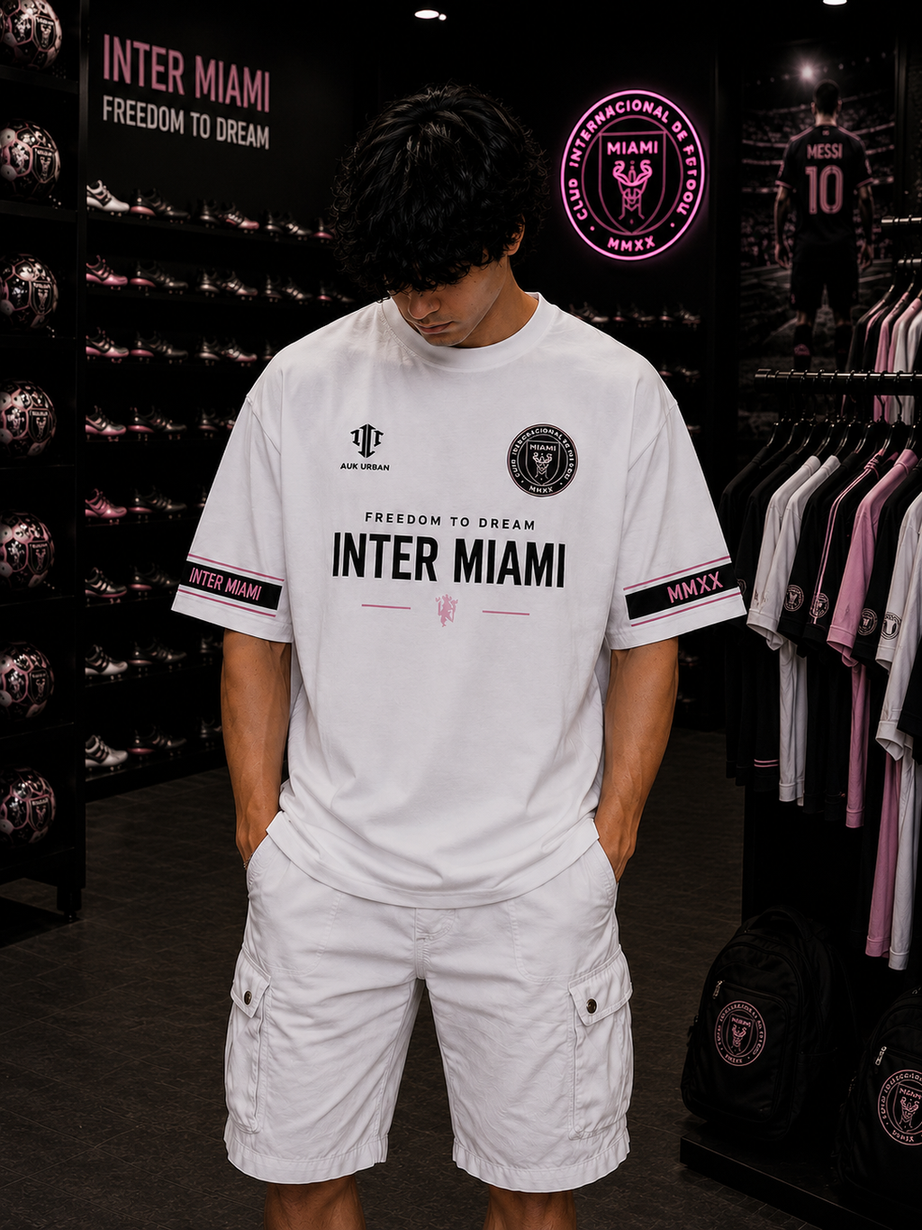 Inter Miami 10 - Oversized T-Shirt