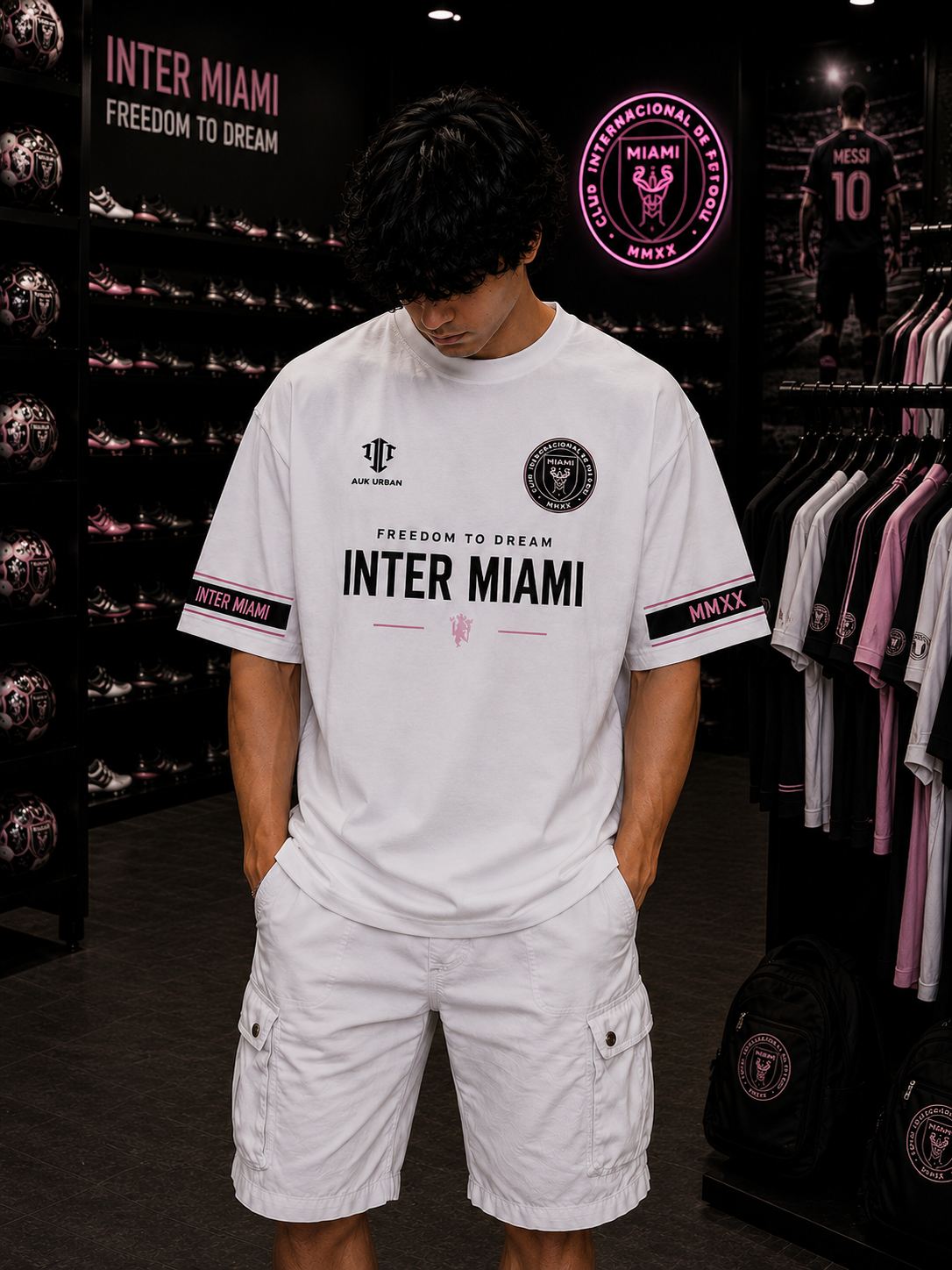 Inter Miami 10 - Oversized T-Shirt &mdash; photo 2