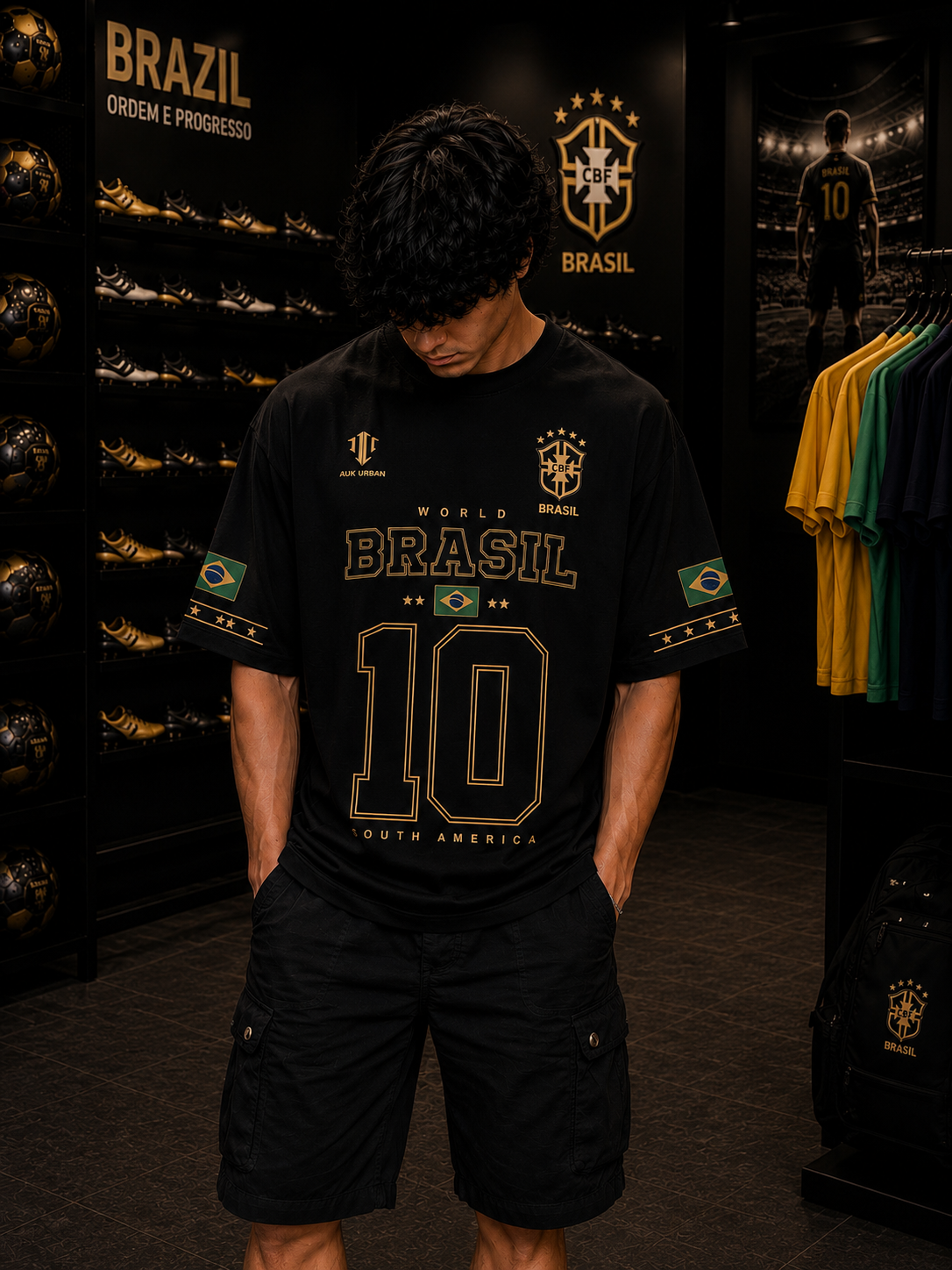 Brazil 10 - Oversized T-Shirt