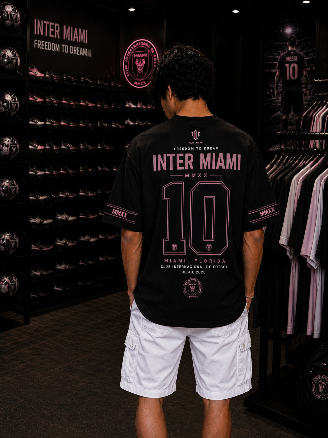 Inter Miami Freedom To Dream - Oversized T-Shirt &mdash; photo 1