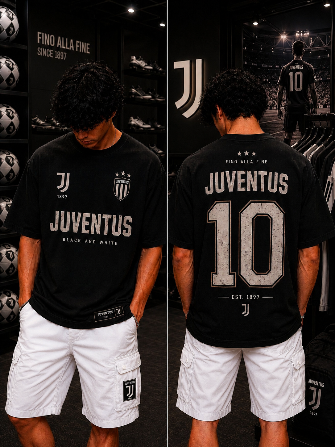 Juventus 10 - Oversized T-Shirt