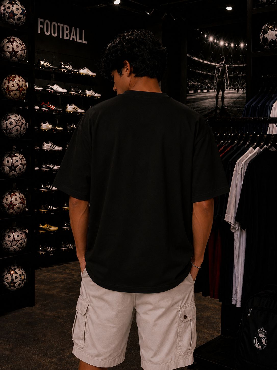 Messi x Spider Goalkeeper Oversized T-Shirt