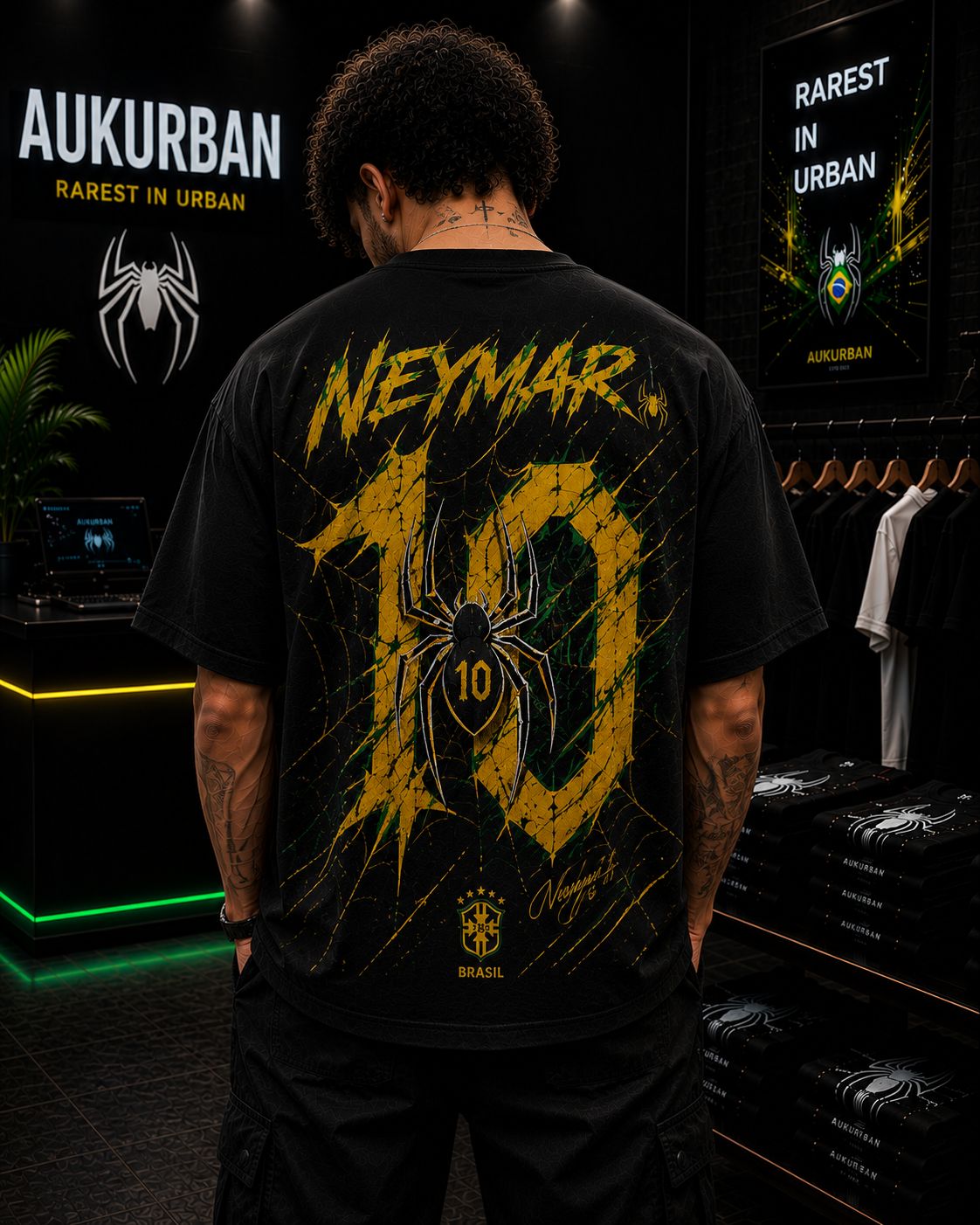 Neymar x Spider Oversized T-Shirt
